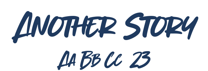 Another Story Font Preview