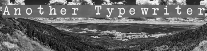 Another Typewriter Font examples
