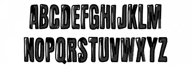 Another Wave Schriftart Groß