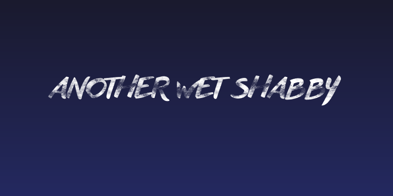 Another Wet Shabby Social Header