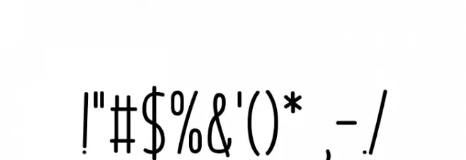 Another Wonder Шрифта ДРУГИЕ символов