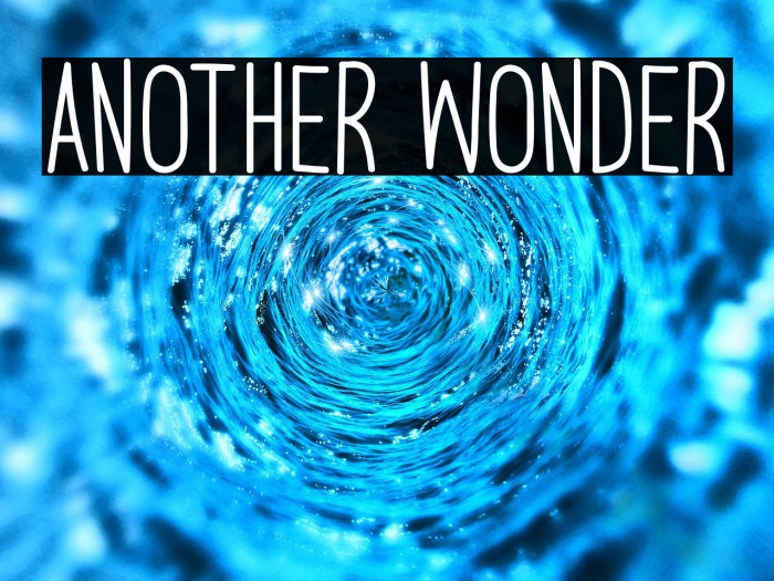 Another Wonder Шрифта examples