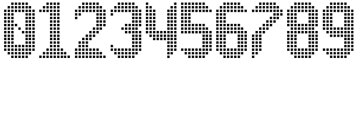 Another X Display tfb Font OTHER CHARS