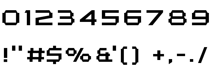 Another Xanadu Font OTHER CHARS