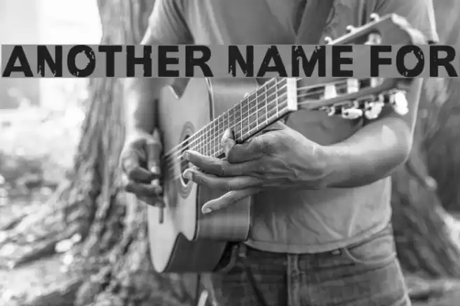 Another name for Font examples