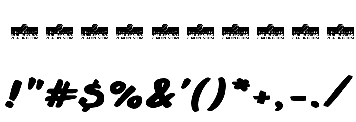 Another shabby Heavy Font OTHER CHARS
