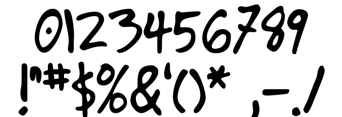 Another Font OTHER CHARS