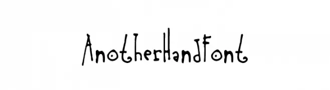 AnotherHandFont 