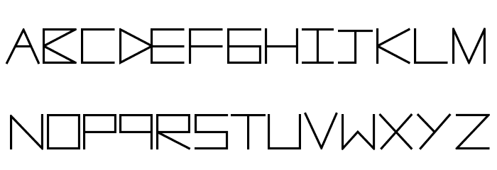 AnotherLine Schriftart Kleinbuchstaben