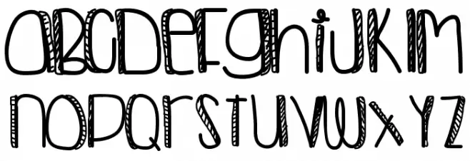 AnotherNightOut Font LOWERCASE