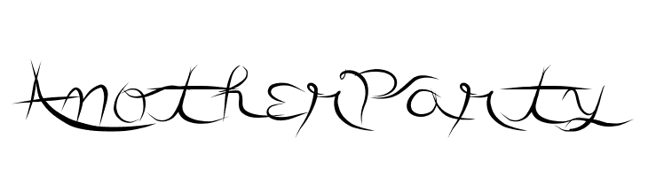 AnotherParty Font