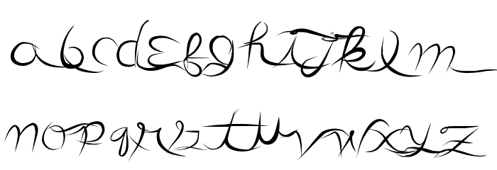 AnotherParty Font LOWERCASE