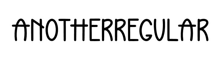 AnotherRegular  Free Fonts Download