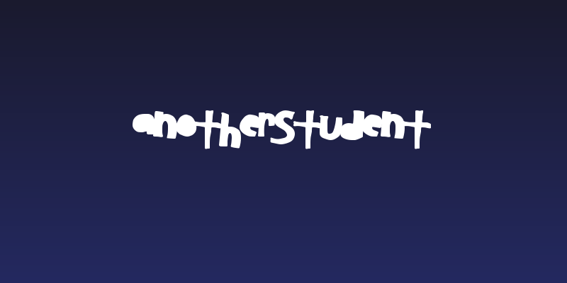 AnotherStudent Social Header