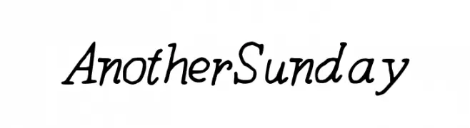 AnotherSunday  Fuentes Gratis Descargar