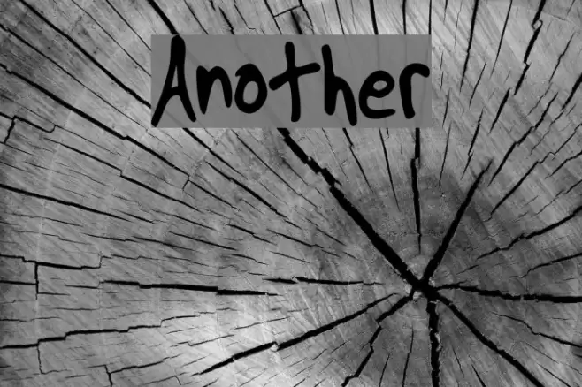 Another Font examples