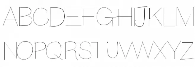 Anothertry フォント 大文字