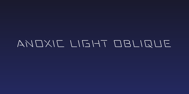 Anoxic Light Oblique Social Header