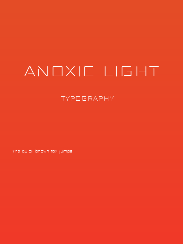 Anoxic Light Poster