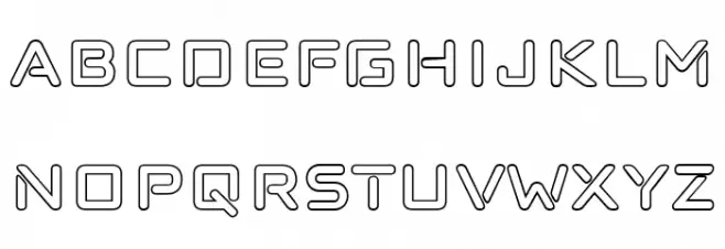 Anoxic Outline Medium Font Litere mari