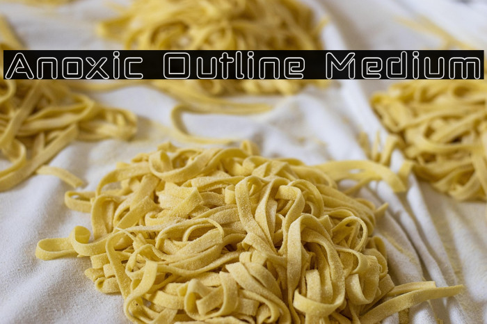 Anoxic Outline Medium Example 2