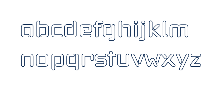 Anoxic Outline Medium Lowercase