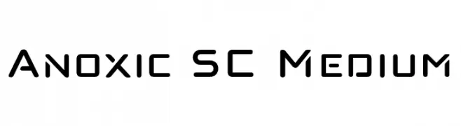 Anoxic SC Medium  Frei Schriftart Herunterladen