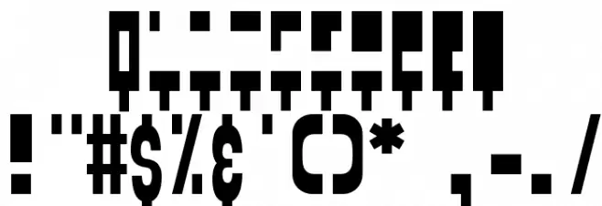 Anquietas Font OTHER CHARS