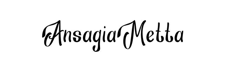 AnsagiaMetta  免费字体下载