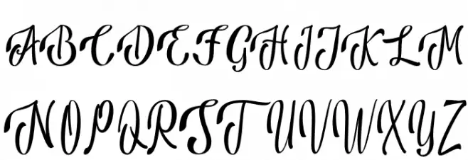 AnsagiaMetta Schriftart Groß