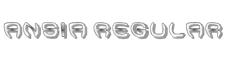 Ansia Regular  font caratteri gratis