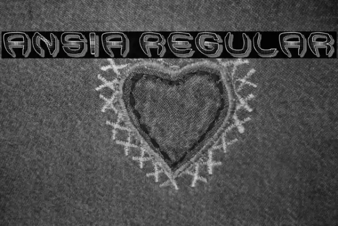 Ansia Regular Font examples