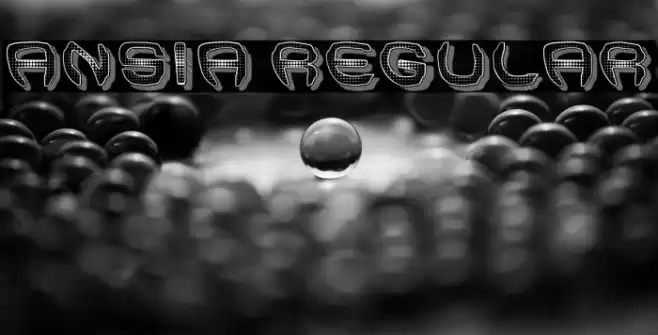 Ansia Regular Font examples