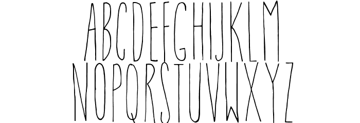 AnsichtkaartDEMO Font LOWERCASE