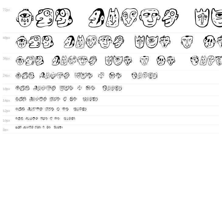 Ansigter Regular Waterfall