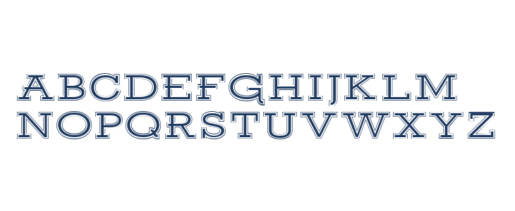 Ansley Display Uppercase