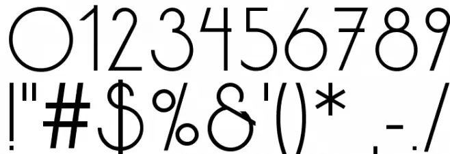 Anson Font OTHER CHARS