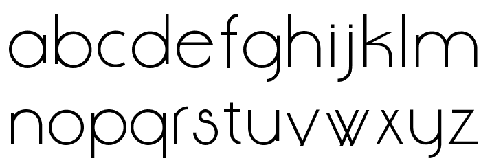 Anson Font LOWERCASE