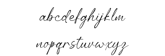 AnstallyDEMO Font LOWERCASE