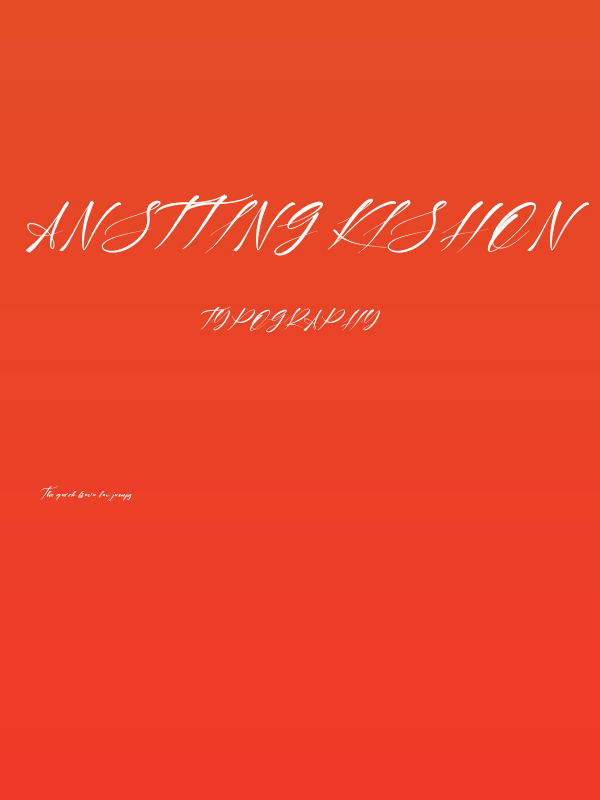 Anstting Kishon Poster