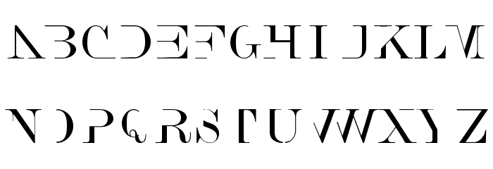 AnswerType Font LOWERCASE