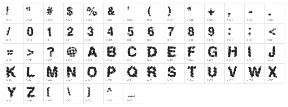 AntFarm GoneCamping Character Map