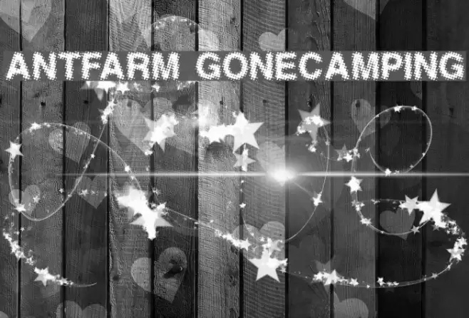 AntFarm GoneCamping Font examples