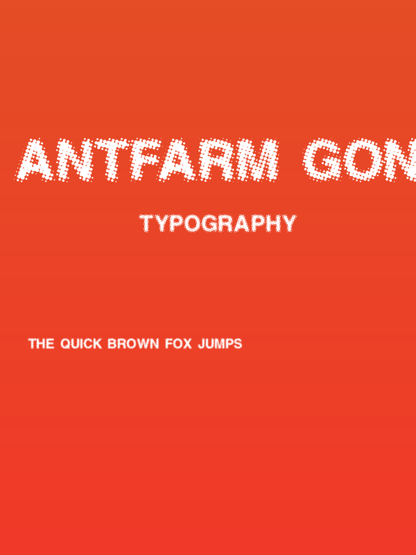 AntFarm GoneCamping Poster