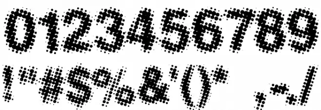 AntFarm Font OTHER CHARS