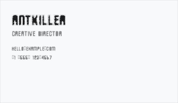 AntKiller Business Card