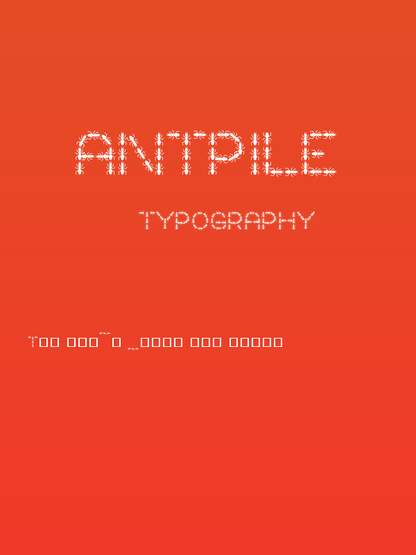 AntPile Poster