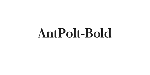 AntPolt-Bold Logo