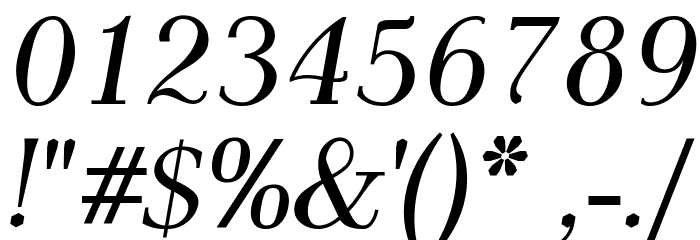 AntPolt-Italic Font OTHER CHARS