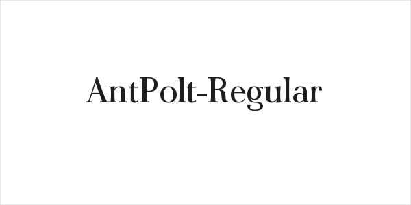 AntPolt-Regular Logo